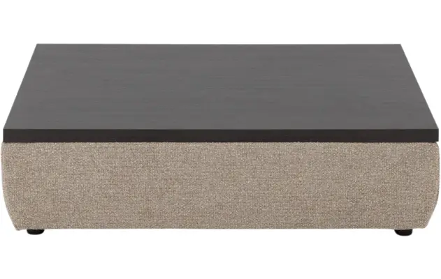 Goossens hocker lago bruin stof - 8252194-{merk}-lago-hocker-stof-03